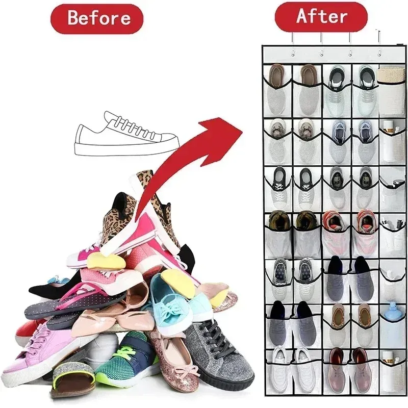 Wall-Mounted Shoe Organizer Bag 3