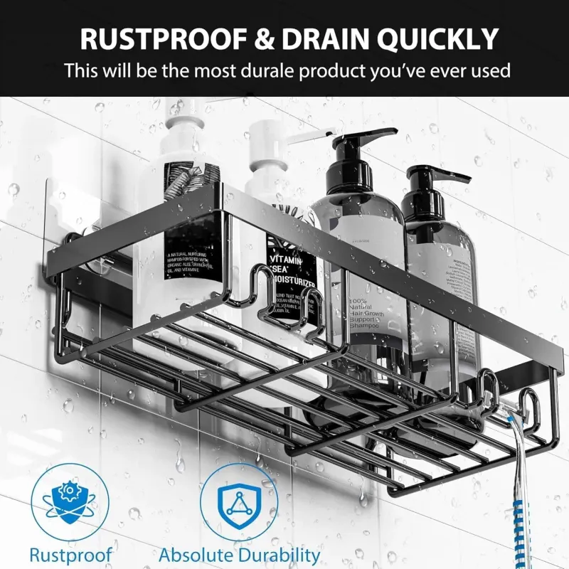 5-Pack Stainless Steel Shower Caddy 3