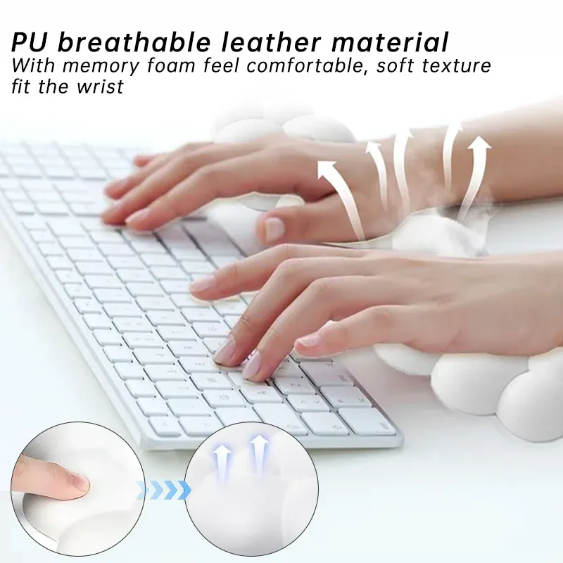 Cloud Shape Memory Foam Wrist Rest 4