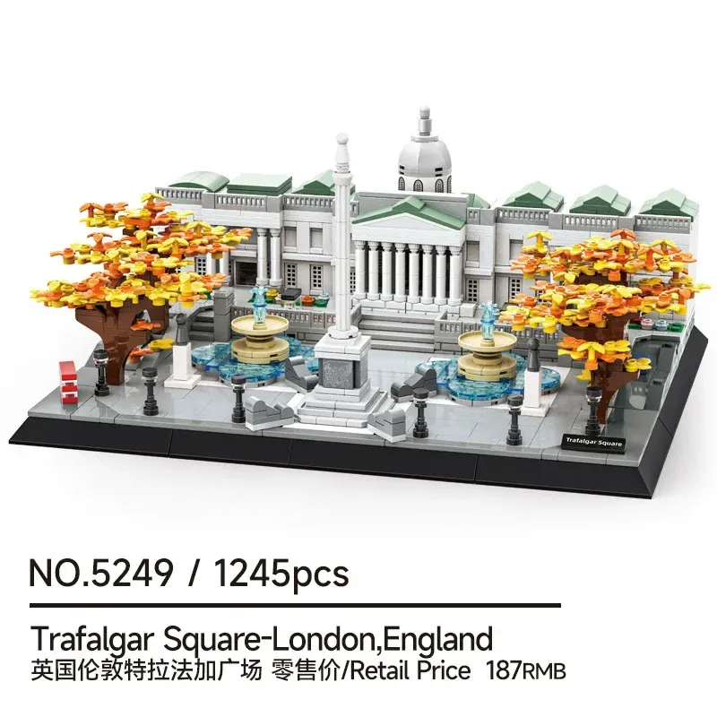 Wange Architecture Building Bricks Set 6