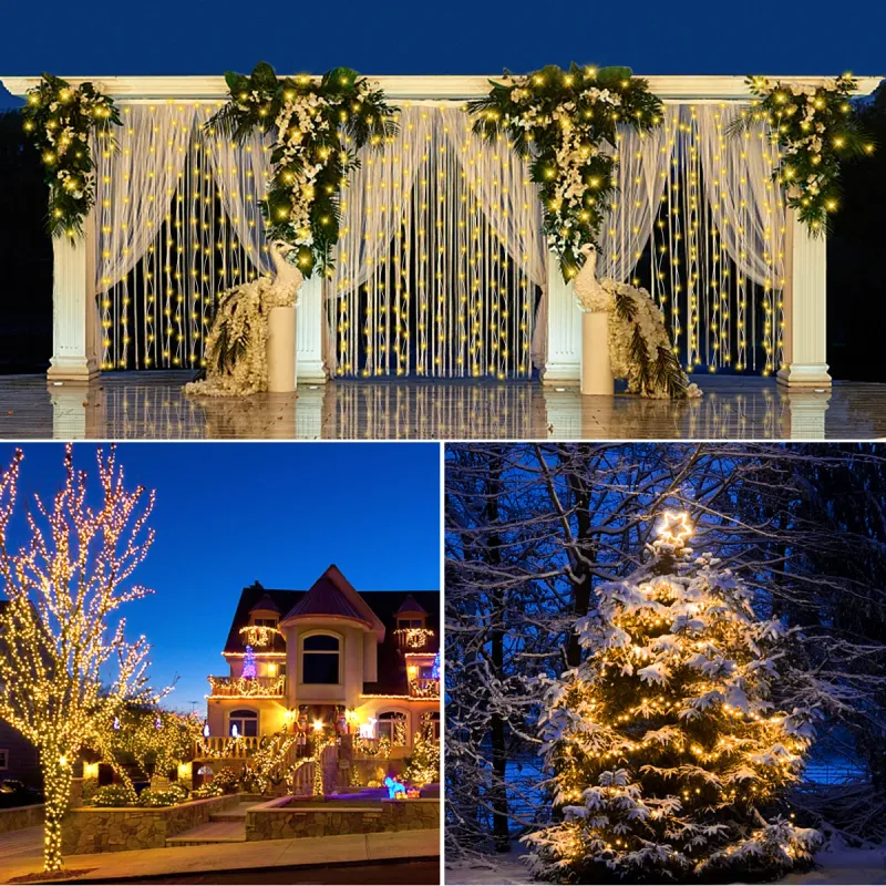 Solar Fairy Lights - Waterproof Outdoor 5