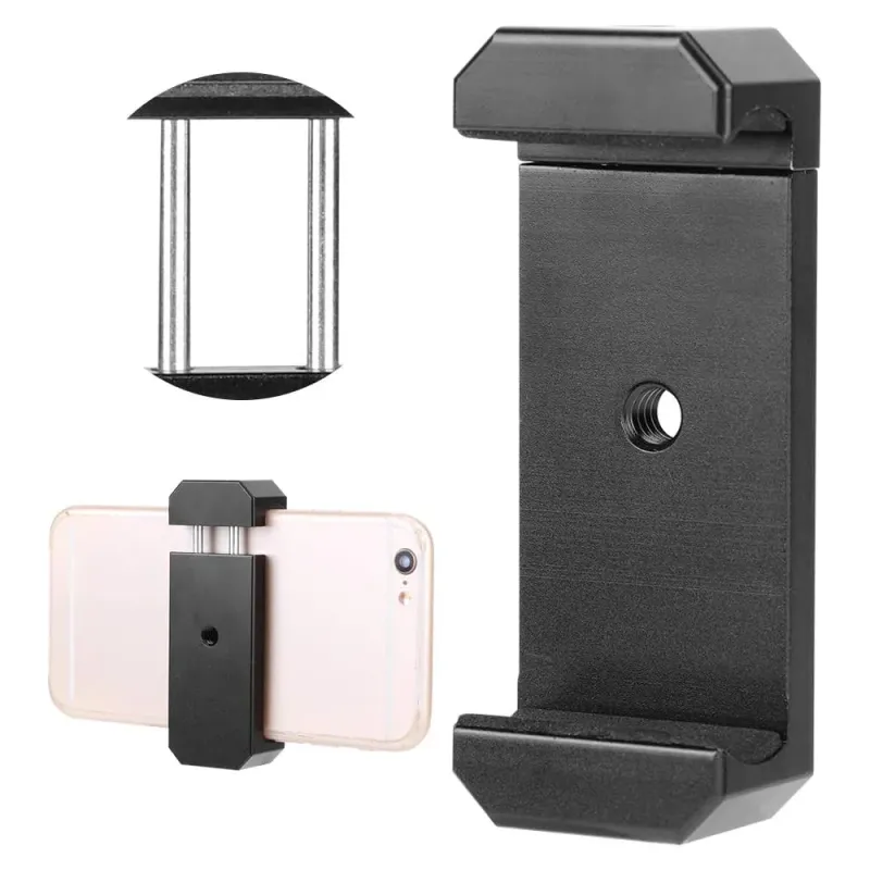 Aluminum Phone Clip Tripod Mount 3