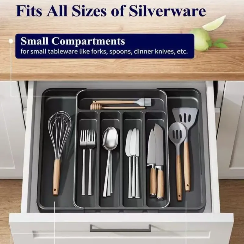 Expandable Cutlery Drawer Organizer 6