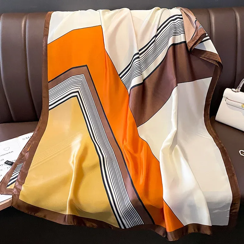 Luxury Silk Summer Scarf 180x90cm 2