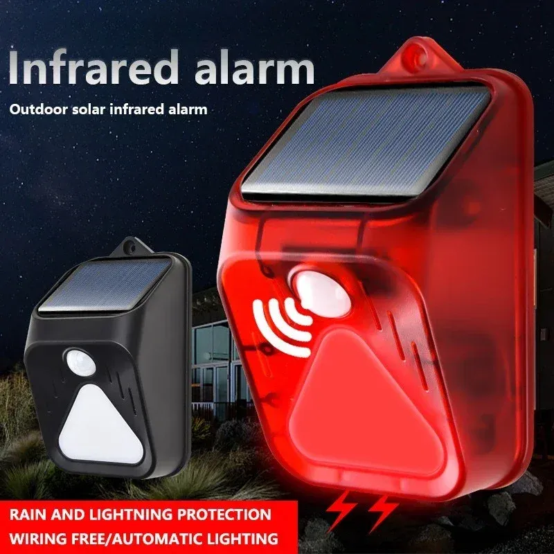 Solar Motion Sensor Alarm Light 1
