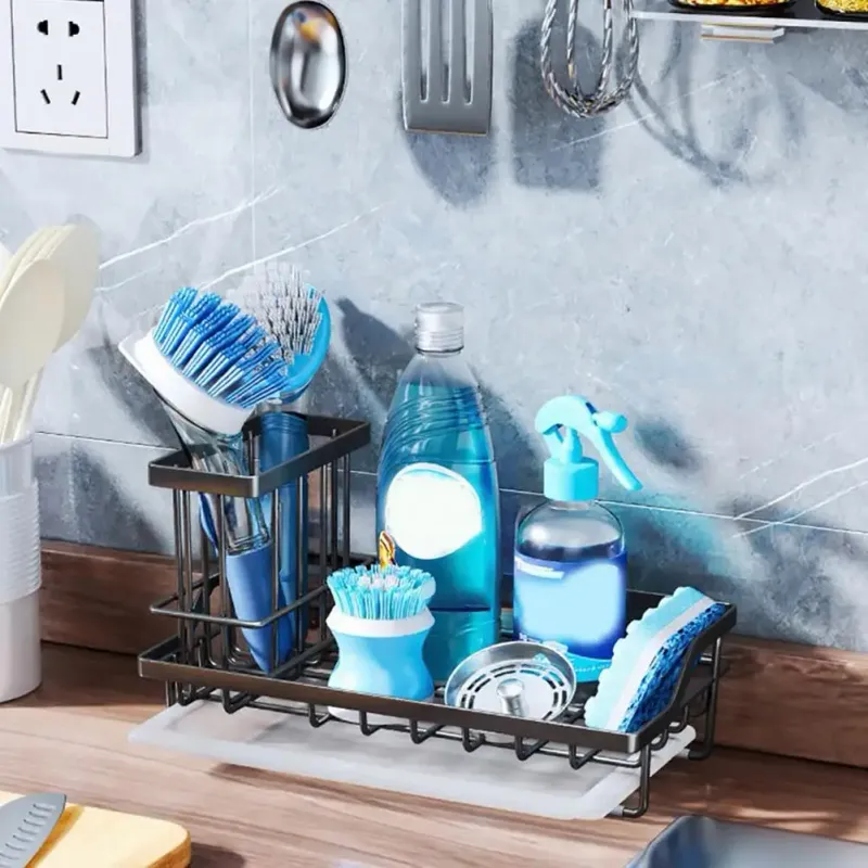 Stainless Steel Sink Sponge Holder 2