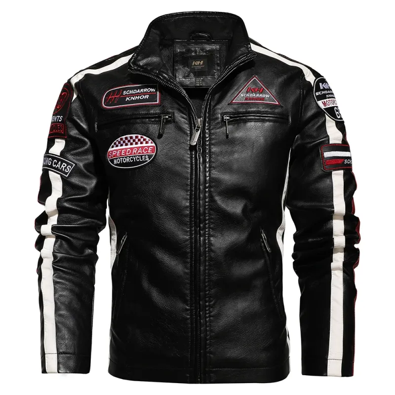 Vintage Motorcycle Biker Jacket 4