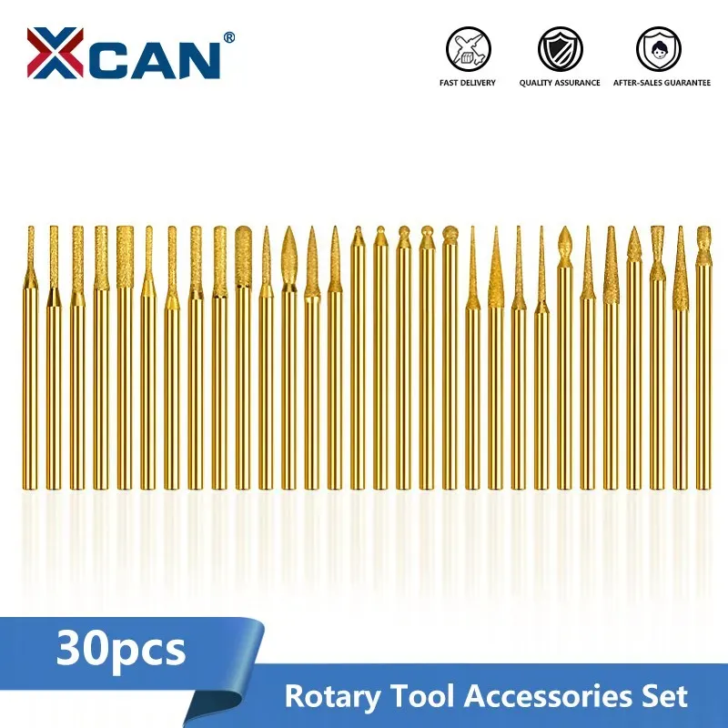 XCAN 30pc Diamond Drill Bit Set 1