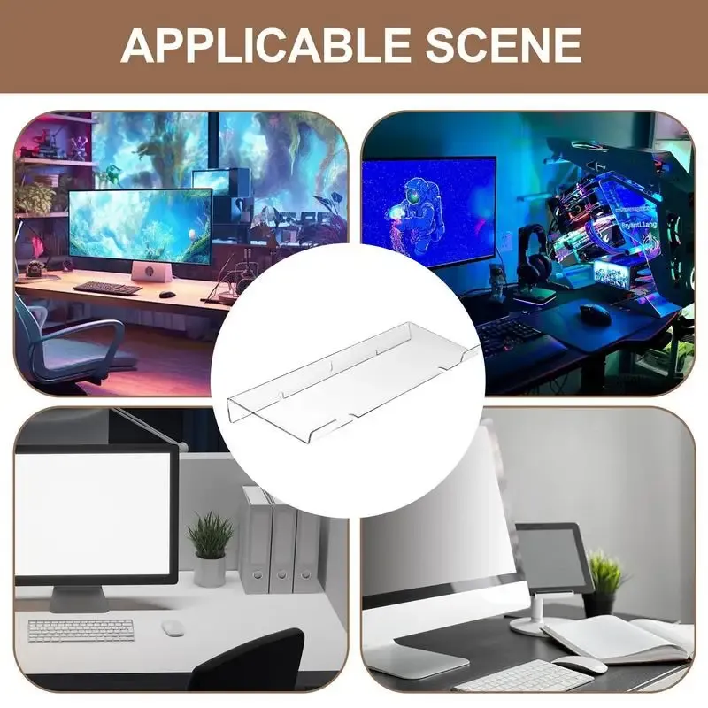 Transparent Acrylic Keyboard Stand 5