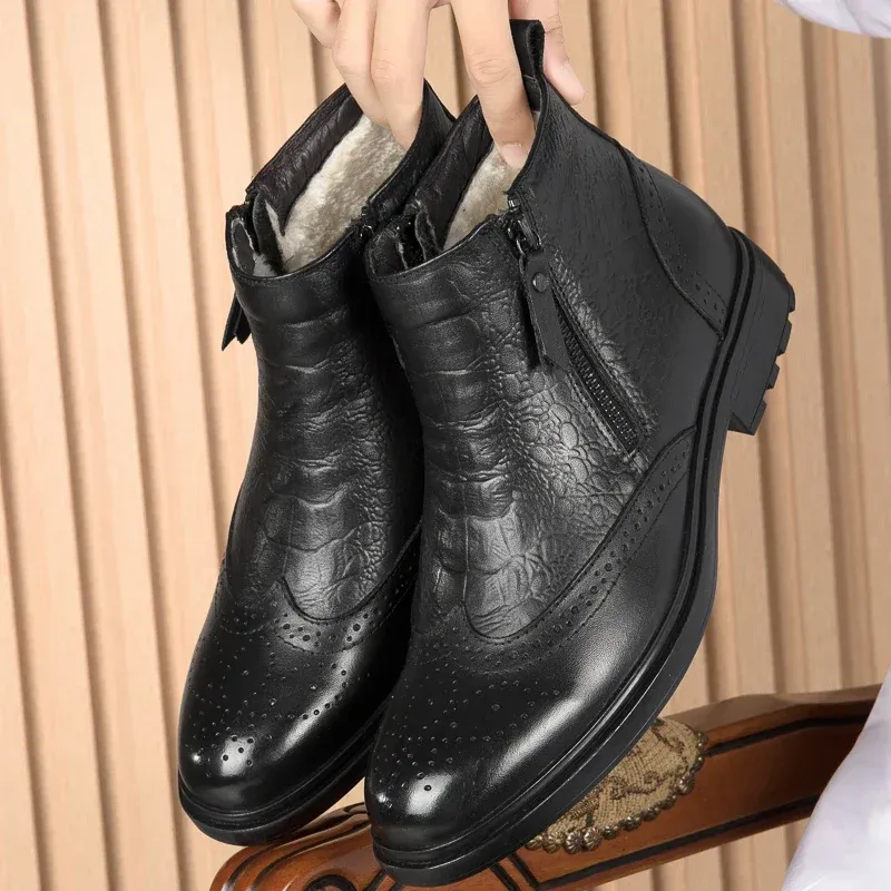 Premium Brogue Chelsea Boots for Men 5