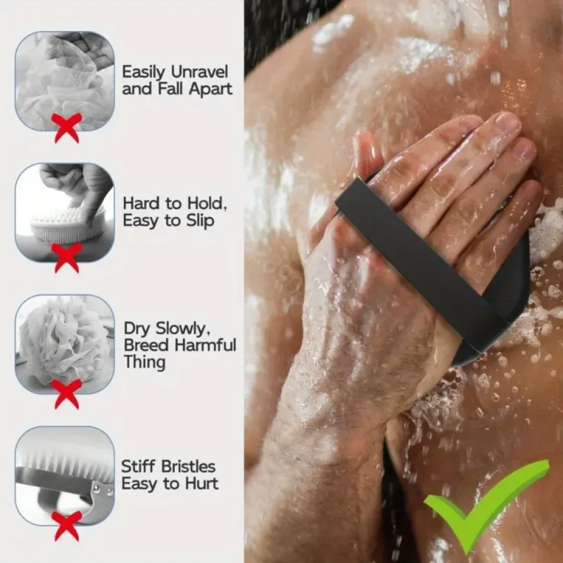 Silicone Exfoliating Bath Brush 3