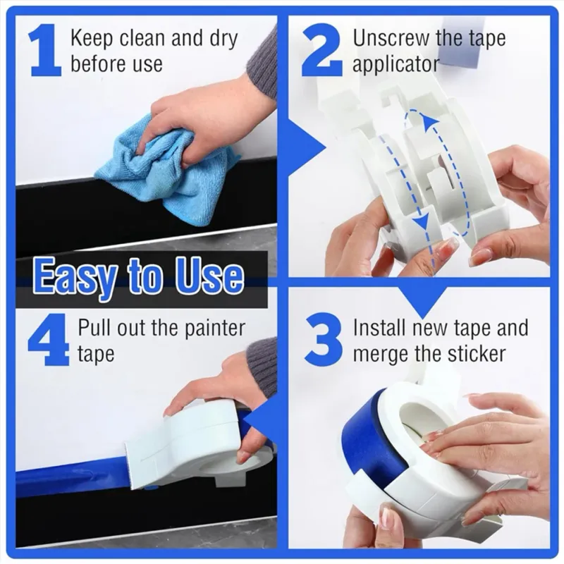 Painter Masking Tape Applicator Dispenser 5