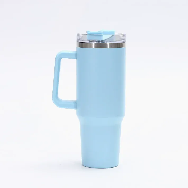 40oz Insulated Tumbler with Handle 2