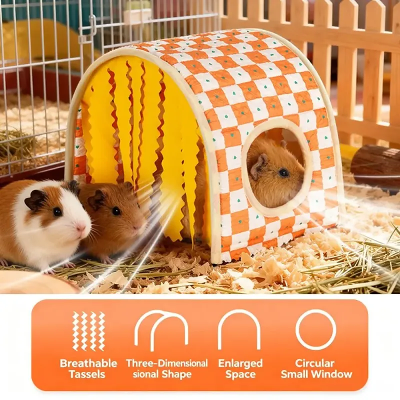 Guinea Pig Tunnel Breathable Summer Shelter 5