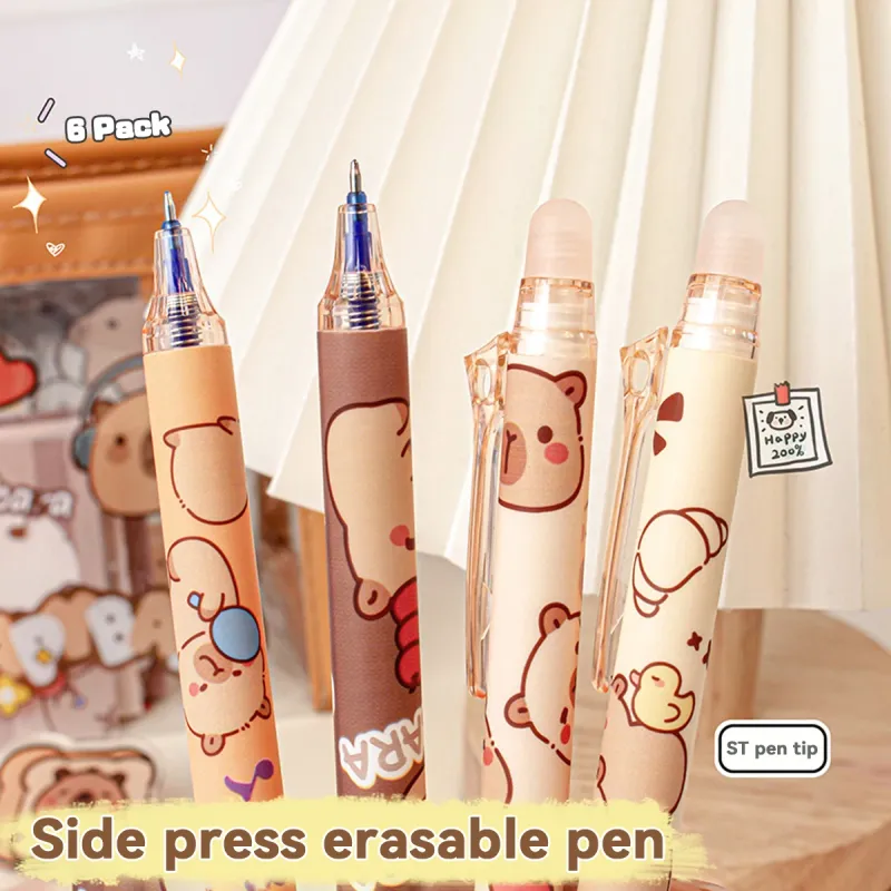 Capybara Kawaii Gel Pens Set 1