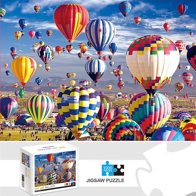 Hot Air Balloon 1000pc Jigsaw Puzzle 1