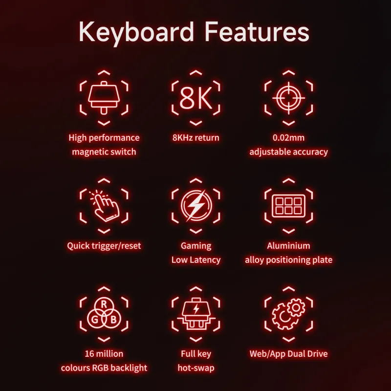 AJAZZ AK680 MAX Mechanical Gaming Keyboard 4
