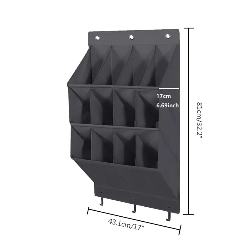 Wall-Mounted Shoe Storage Organizer 5