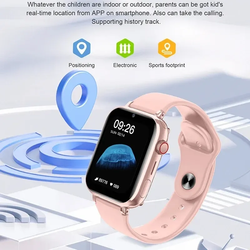 4G Kids GPS Smart Watch with Video Call & SOS 4