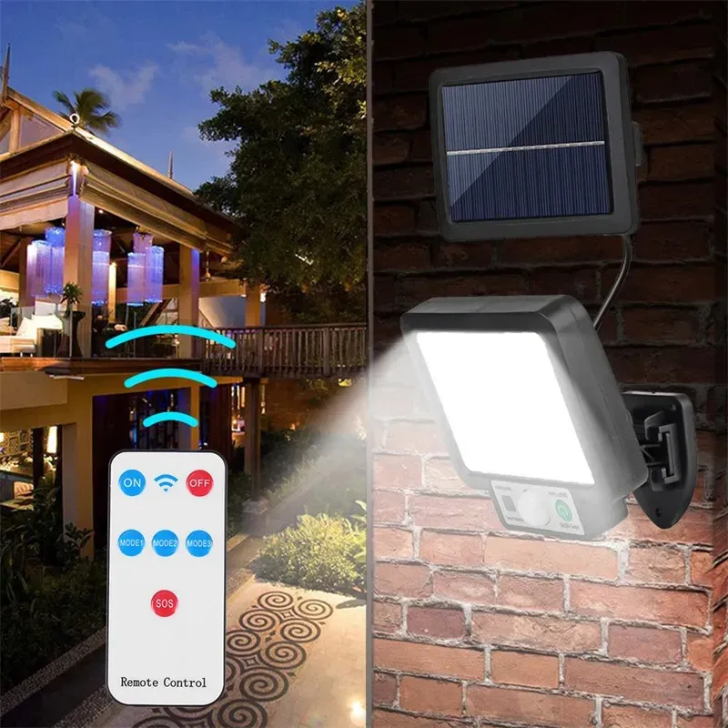 Solar Motion Sensor Wall Light 2