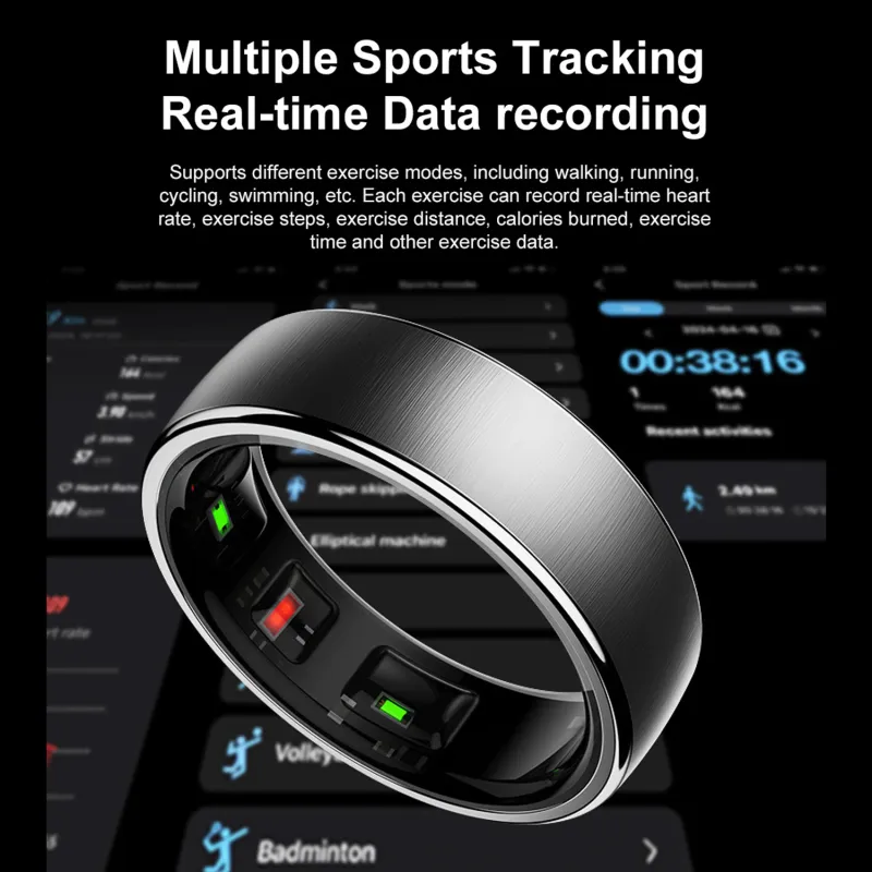 Uhoofit R10 Smart Ring Health Tracker 3