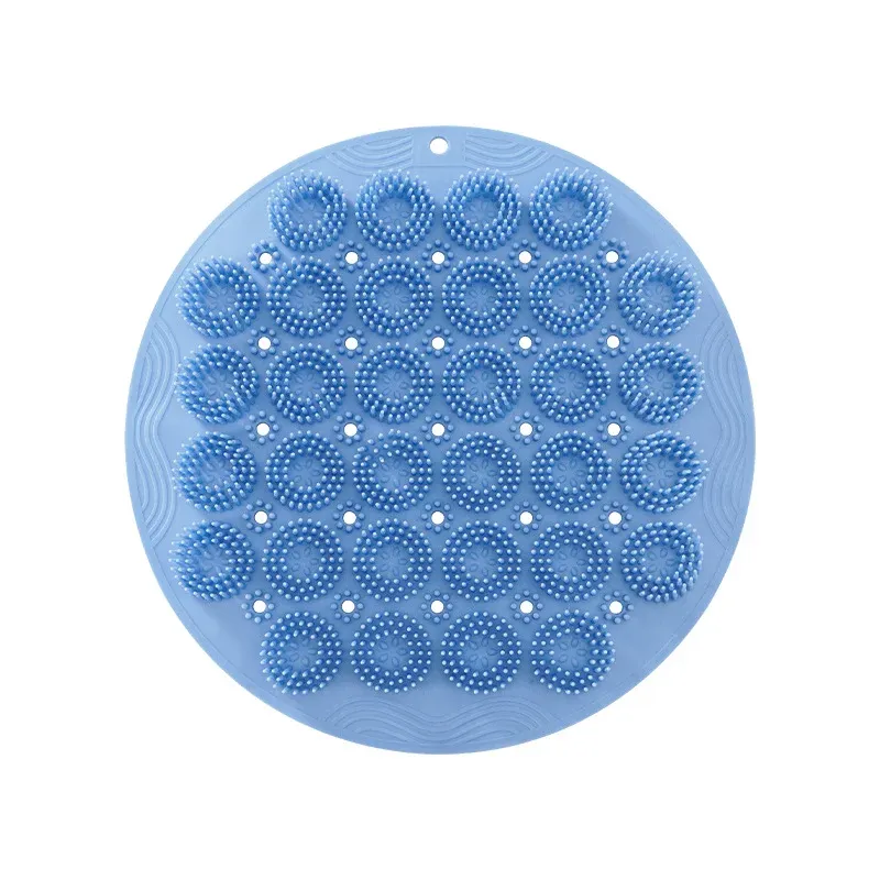 Silicone Bath Brush Suction Cup Scrubber 1