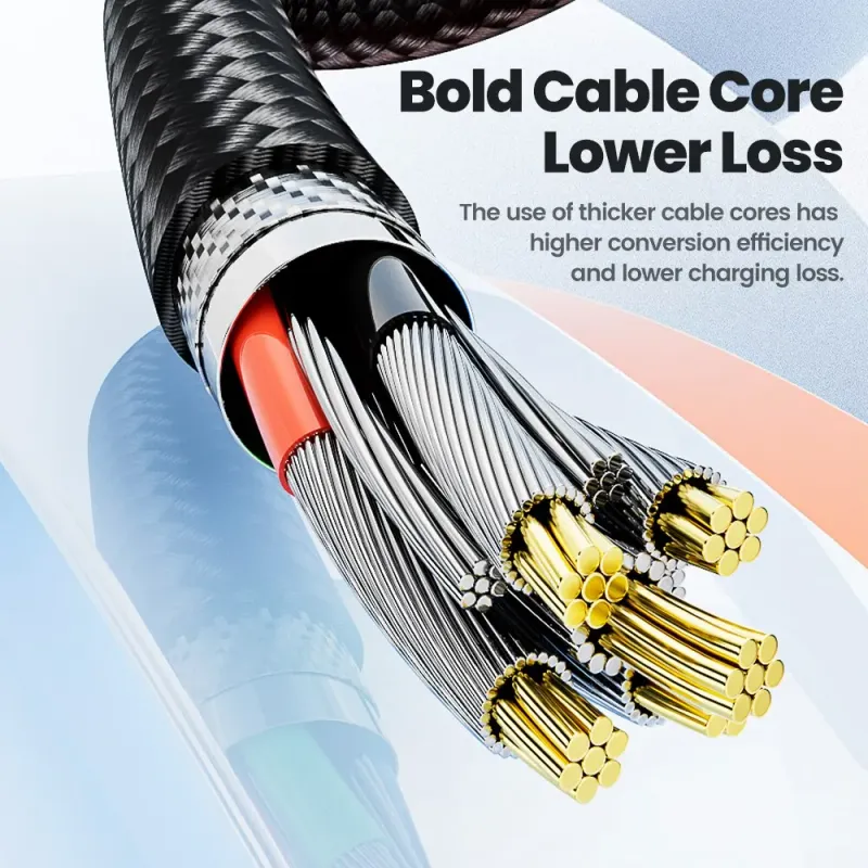 Toocki 540° Rotate Magnetic USB Cable 5