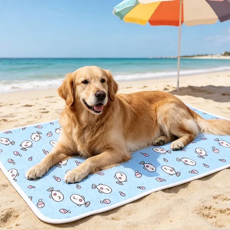 Cartoon Pet Cooling Mat 2