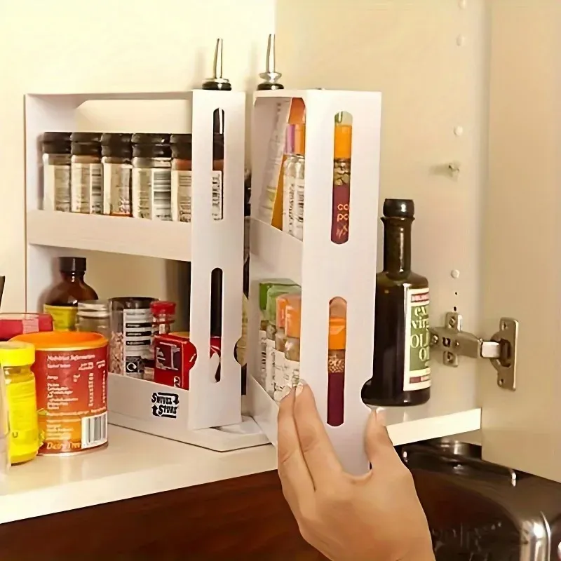 Swivel Spice Storage Rack 3