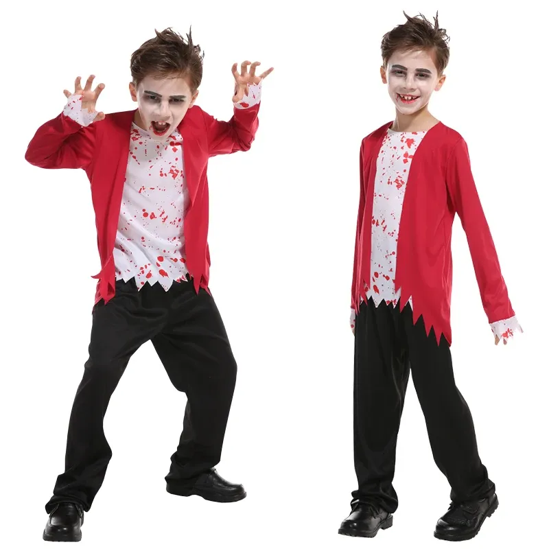 Kids Dark Vampire Count Cosplay Set 3