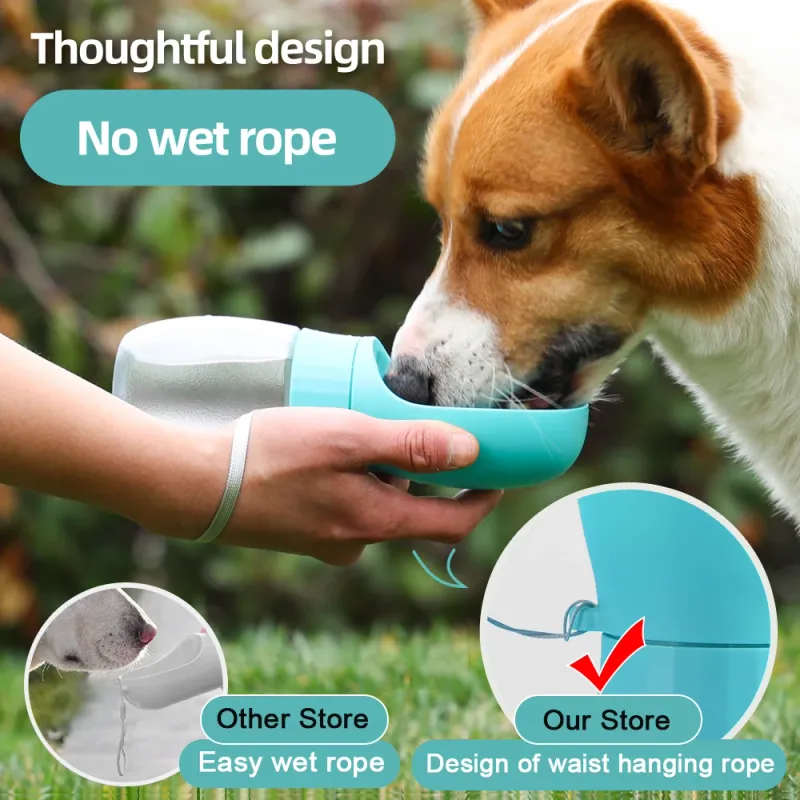 Portable Pet Water Bottle & Travel Bowl 3