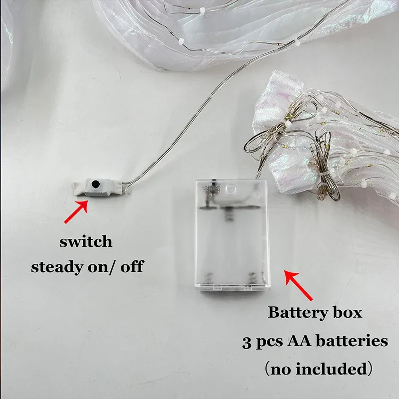 LED Isis Light Up Fairy Wings 6