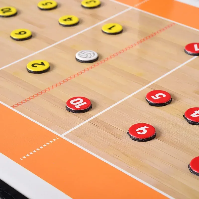 Volleyball Coaching Clipboard with Magnetic Board 4