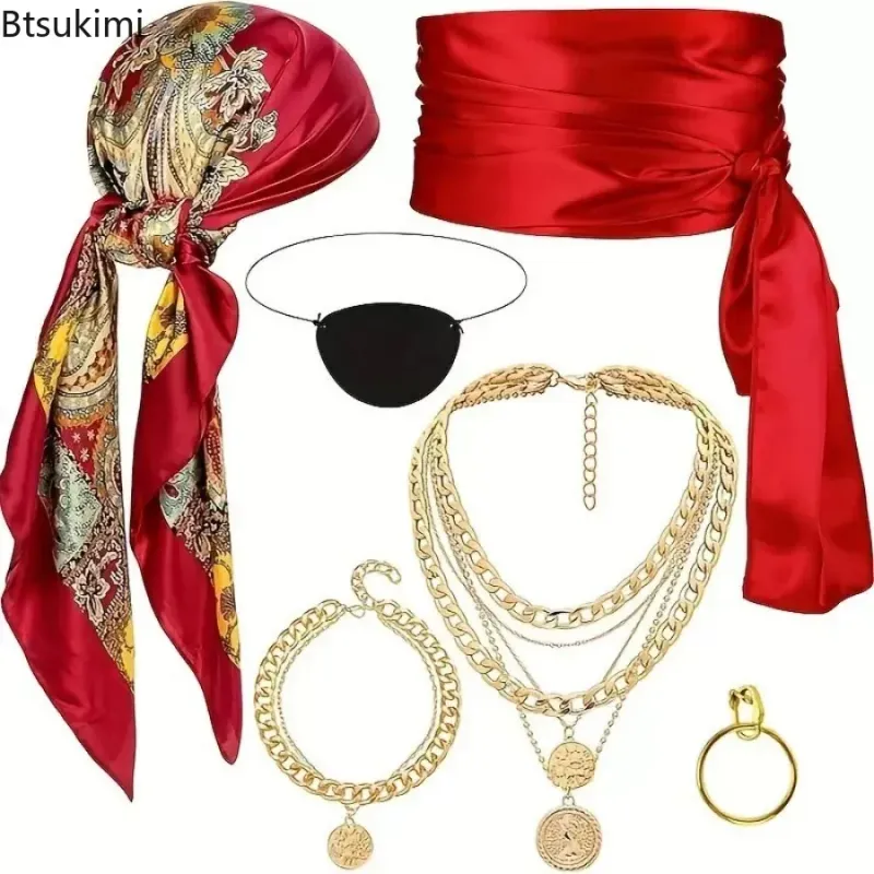 Pirate Costume Accessories Set 2