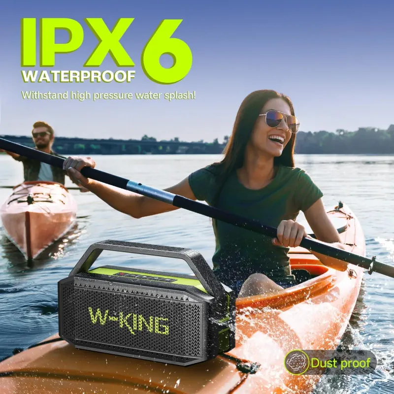 W-KING 100W Portable Bluetooth Speaker 4