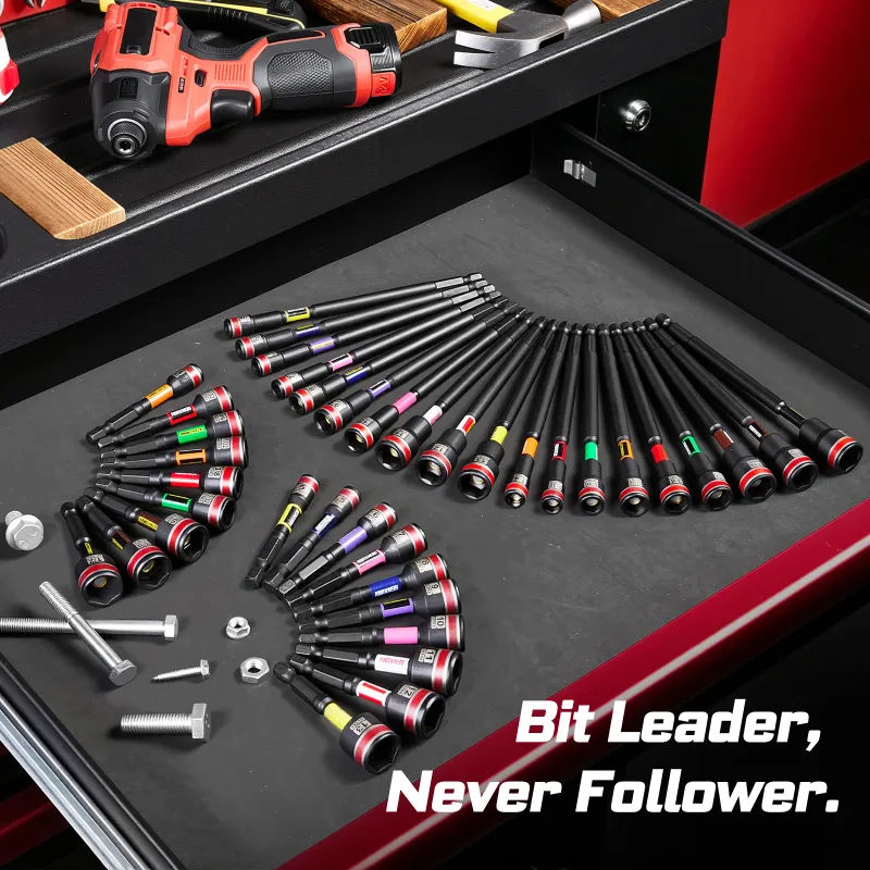 Color Coded Magnetic Nut Driver Set 2