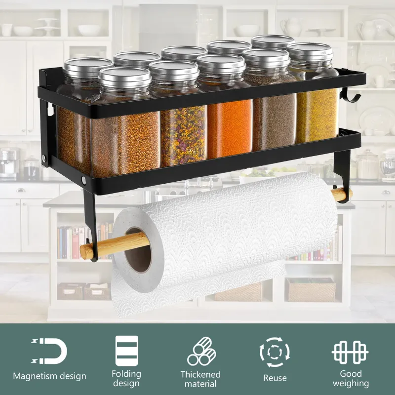 Magnetic Spice Rack for Fridge 2