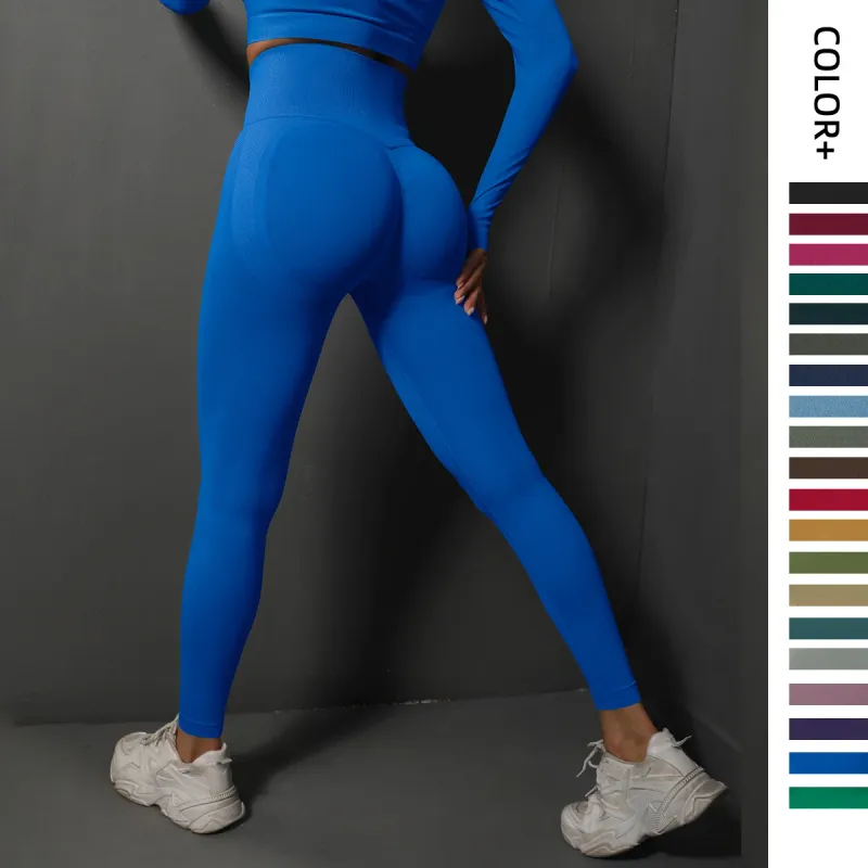 Seamless High Waist Booty Lifting Leggings 1
