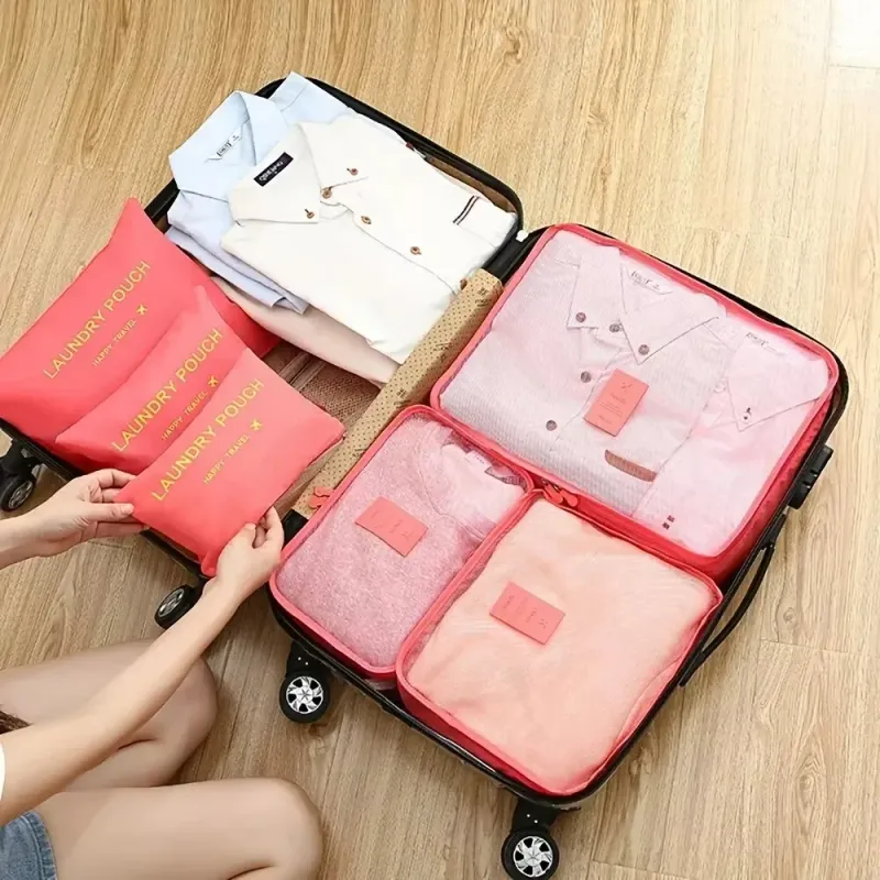 6pcs Travel Packing Cubes Set 2
