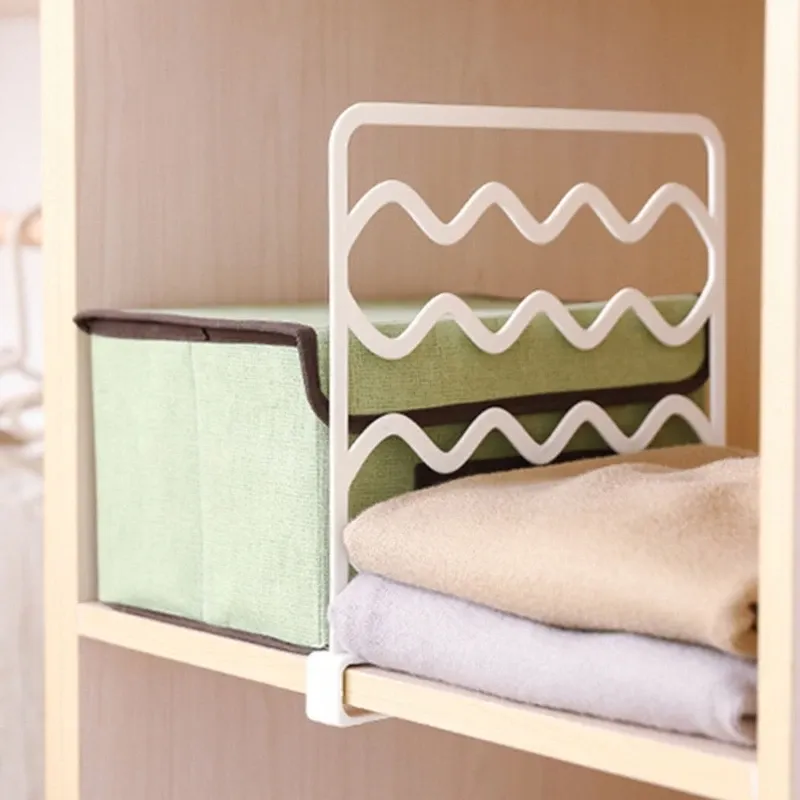 Closet Shelf Dividers No Drilling Plastic 6
