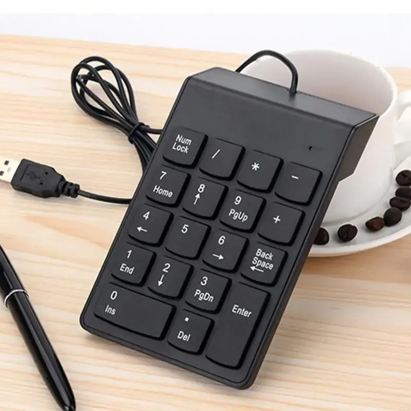 18Keys Corded Numpad 3