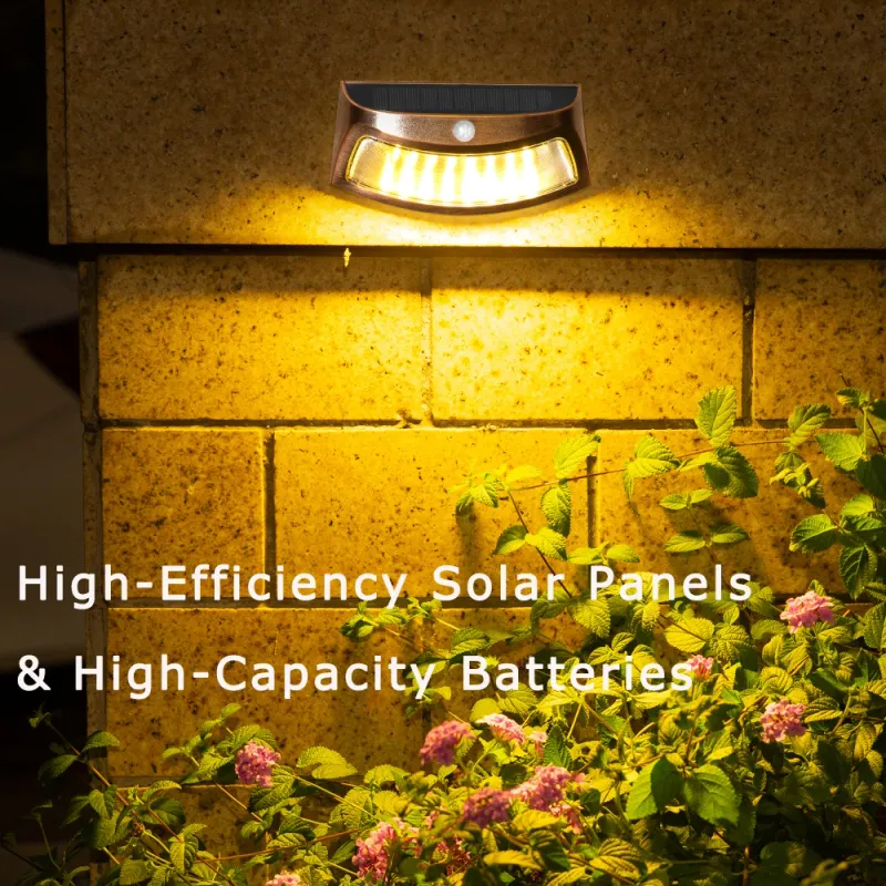 Solar Motion Sensor Wall Light 2