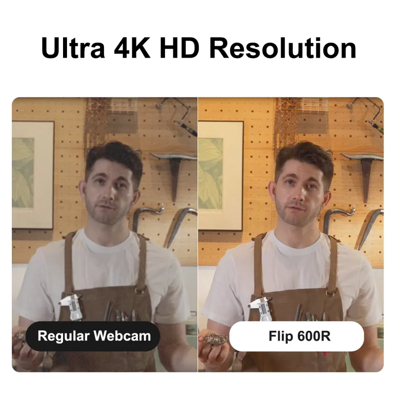 JOYUSING 4K Webcam with Dual Mic 3
