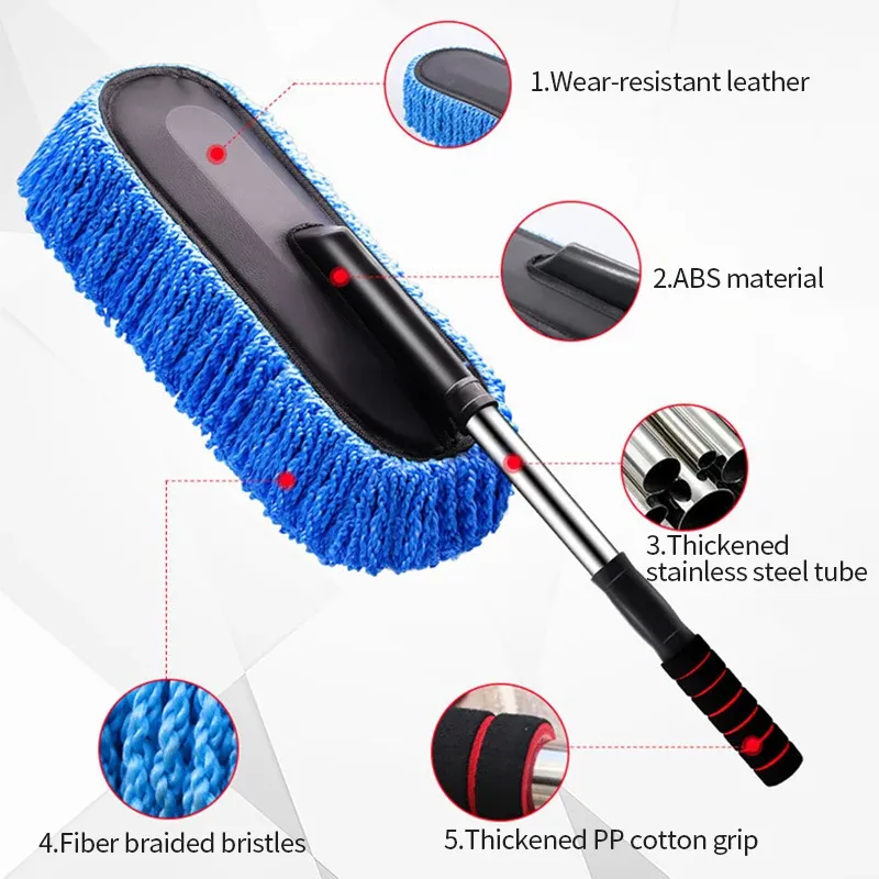 Microfiber Car Washing Mop Kit 3