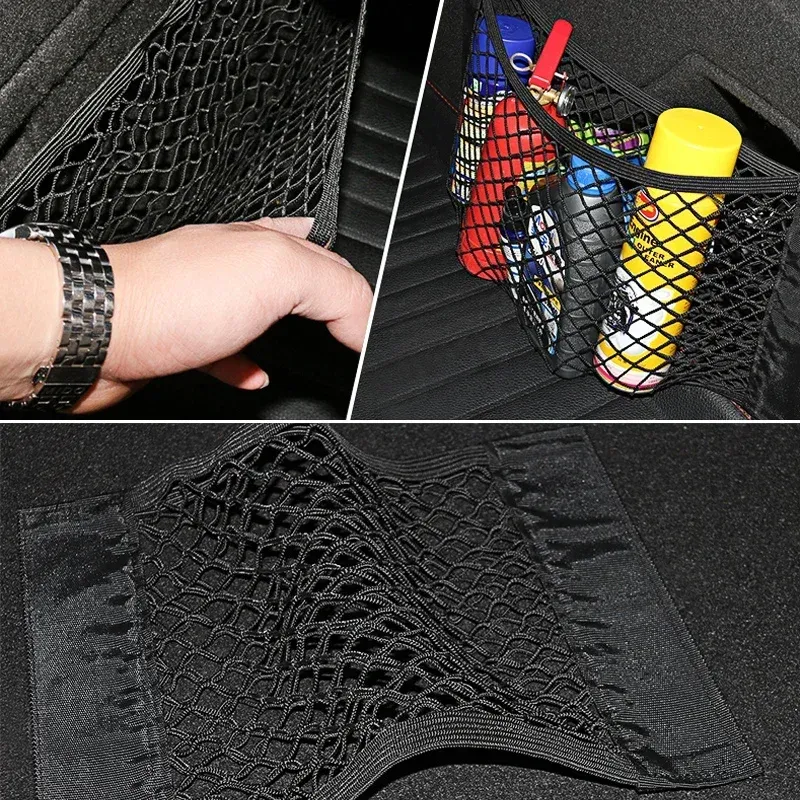 Car Seat Back Mesh Storage Organizer 6