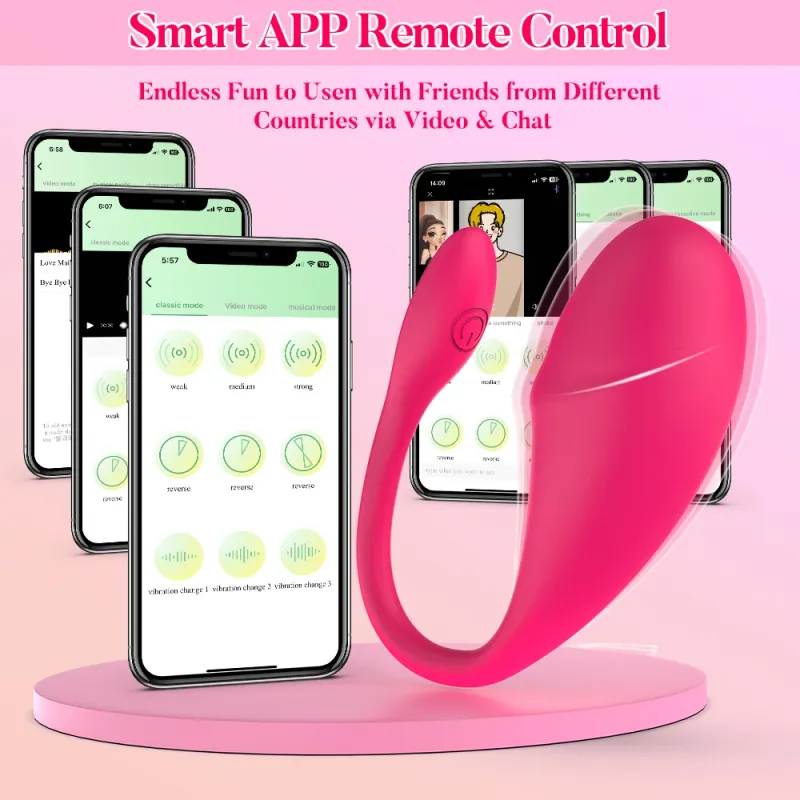 Wireless Remote Panties Vibrator with App 4