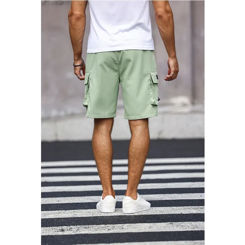Men's Multicolor Cargo Shorts 4