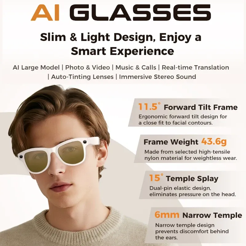 M02 Ultra 800W Smart Glasses Translator 2
