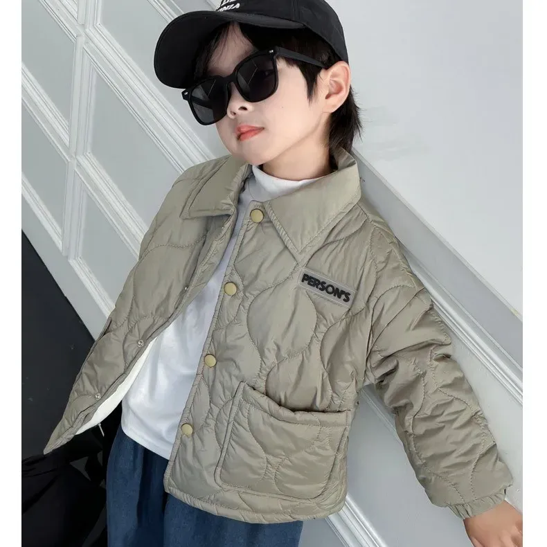 Kids Winter Velvet Cotton Coat 6