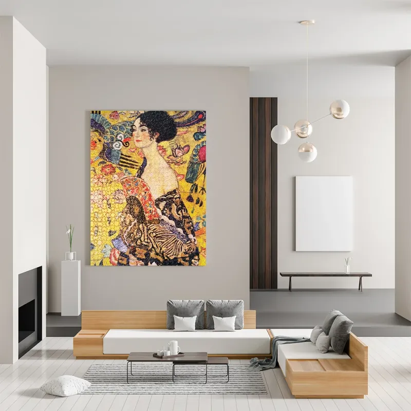 Klimt Lady With Fan 1000pc Puzzle 6